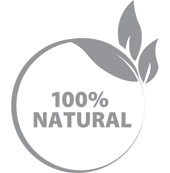 100% natural