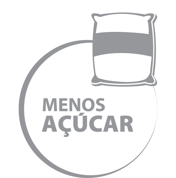 Menos açúcar